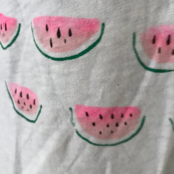 J. Crew Sz S Watermelon Print Collectors Tee - Picture 7 of 7